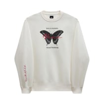 Vans Born In Anaheım Loose Crew Erkek Beyaz Sweatshirt & Hoodie