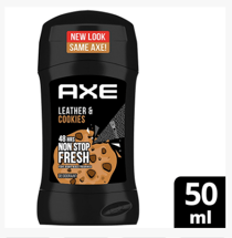 AXEAXE ERKEK STİCK DEODORANT LEATHER & COOKİES KAKULE VE MANDALİNA 50 ML