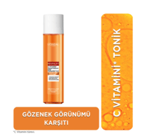 LOREAL PARİSL'ORÉAL PARİS REVİTALİFT C VİTAMİNİ GÖZENEK GÖRÜNÜMÜ KARŞITI PEELİNG ETKİLİ TONİK 180 ML