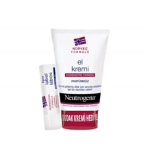 NEUTROGENA EL KREMİ PARFÜMSÜZ 75 ML+ DUDAK NEMLENDİRİCİ HEDİYE