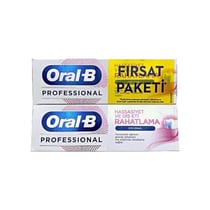 ORAL-BORAL-B PROFESSİONAL ORİJİNAL HASSASİYET VE DİŞ ETİ RAHATLAMA DİŞ MACUNU 75 ML X 2