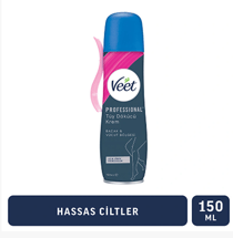 VEETVEET TÜY DÖKÜCÜ KREM SPREY 150 ML HASSAS CİLTLER İÇİN