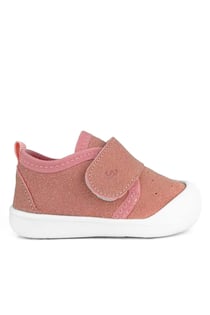 Pembe Kız Çocuk Ev Ayakkabısı