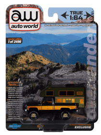 Auto World 1980 Chevrolet K10 Silverado with Camper