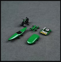 CM Model Accessories Rooftop Set Green
