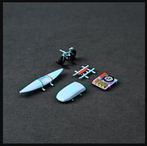 CM Model Accessories Rooftop Set Gulf