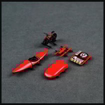 CM Model Accessories Rooftop Set Red