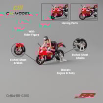 CM Model Honda S1000 RR Red R03