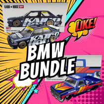 Mini GT Kaido House BMW Bundle Chevrolet Silverado Kaido Works V2