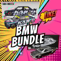 Mini GT Kaido House BMW Bundle Datsun 510 Pro Street Full Carbon V1