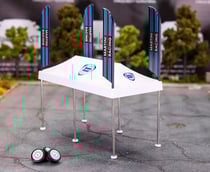 Mini GT Paddock Service Tent Set Martini Racing