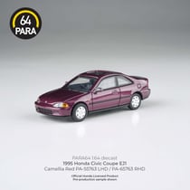 Para64 Honda Civic Coupe Ej1 1995 Camelia red