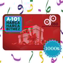 Hediye KartıA101A101 Market 1000 TL Hediye Kartı │ OSO Ortak Satın Alma OrganizasyonuA101 Market 1000 TL Hediye Kartı