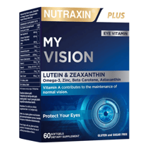 Nutraxin Plus My Vision 60 Kapsül Fiyatları - Modern Eczane