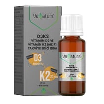 VeNatura Vitamin D3 Ve Menaquinon 7 (11,25 mcg) Takviye Edici Gıda 20 ml Fiyatları