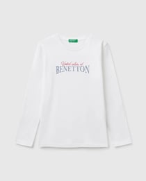 United Colors of Benetton Kız Çoçuk Uzun Kol Tshirt  6/14 yaş 10MY