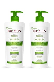 BIOXCINBioxcin Acnium Sebum Dengeleyici Yüz Yıkama Jeli 500 ml 1Alana 1Bedava8680512634836