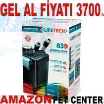 Lifetech 839 Akvaryum Dış Filtre 19292007 Amazon Pet Center