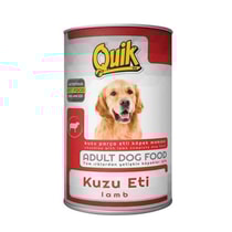 Quik Kuzu Etli ve Pirinç Köpek Konservesi 415 Gr