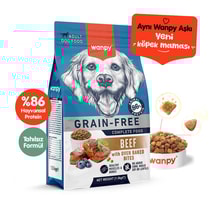 Wanpy Tahılsız Sığır Etli Yetişkin Köpek Maması 1,5 kg, KATEGORİSİZ, Wanpy