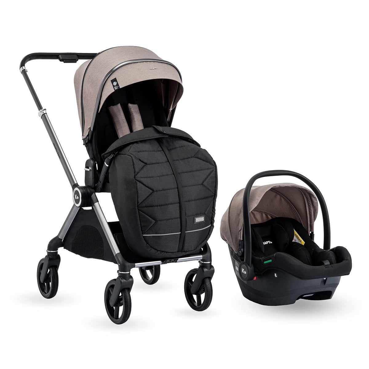 Apex Travel Sistem Bebek Arabası Bej