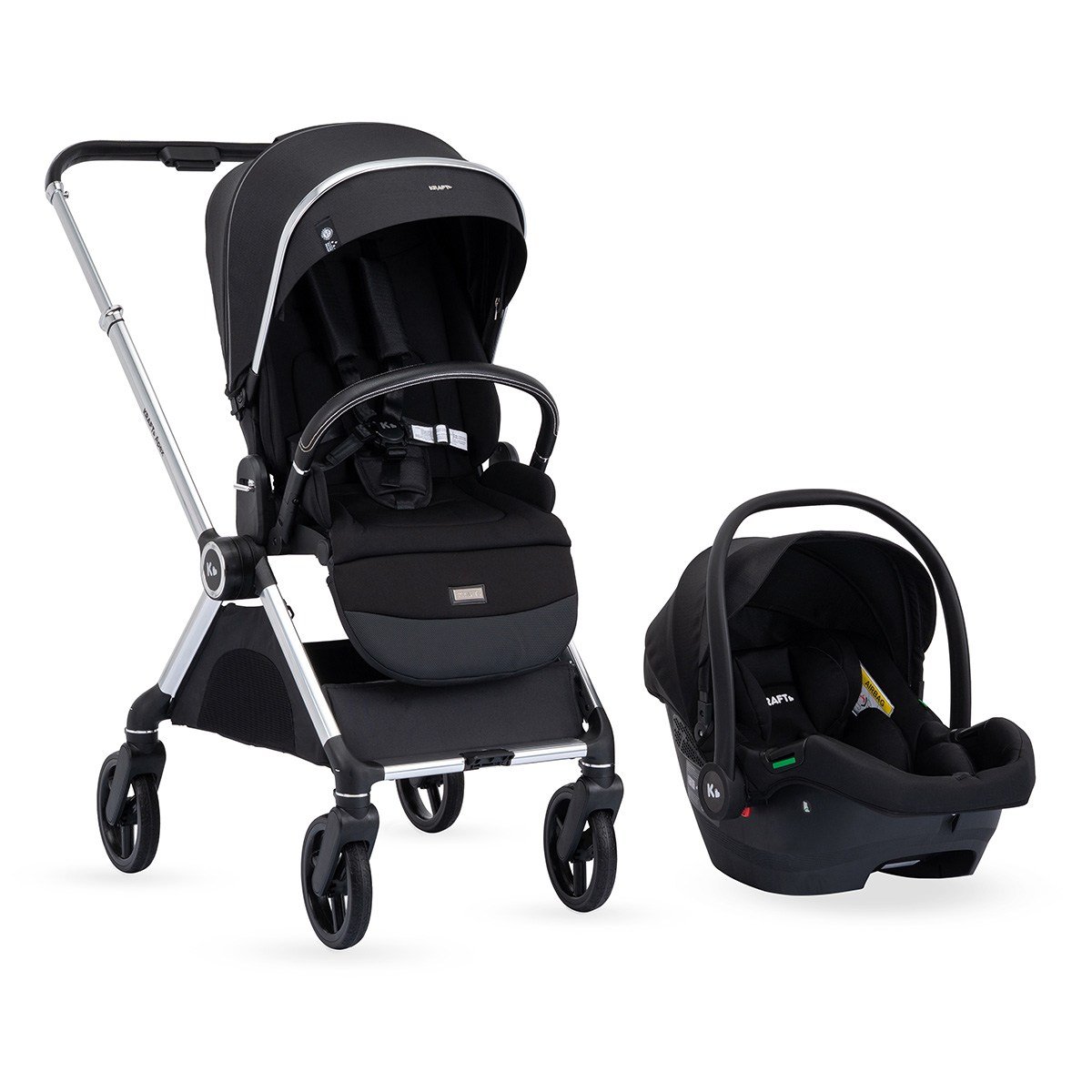 Apex Travel Sistem Bebek Arabası Siyah