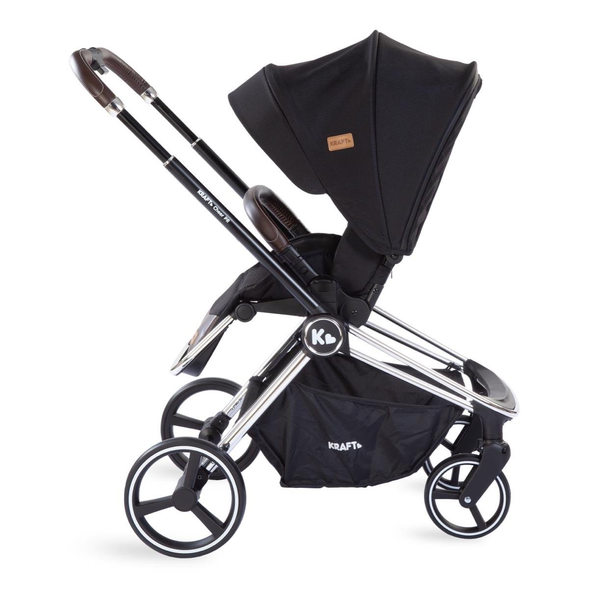 Cheer PR Travel Sistem Bebek Arabası Siyah Rose Gold