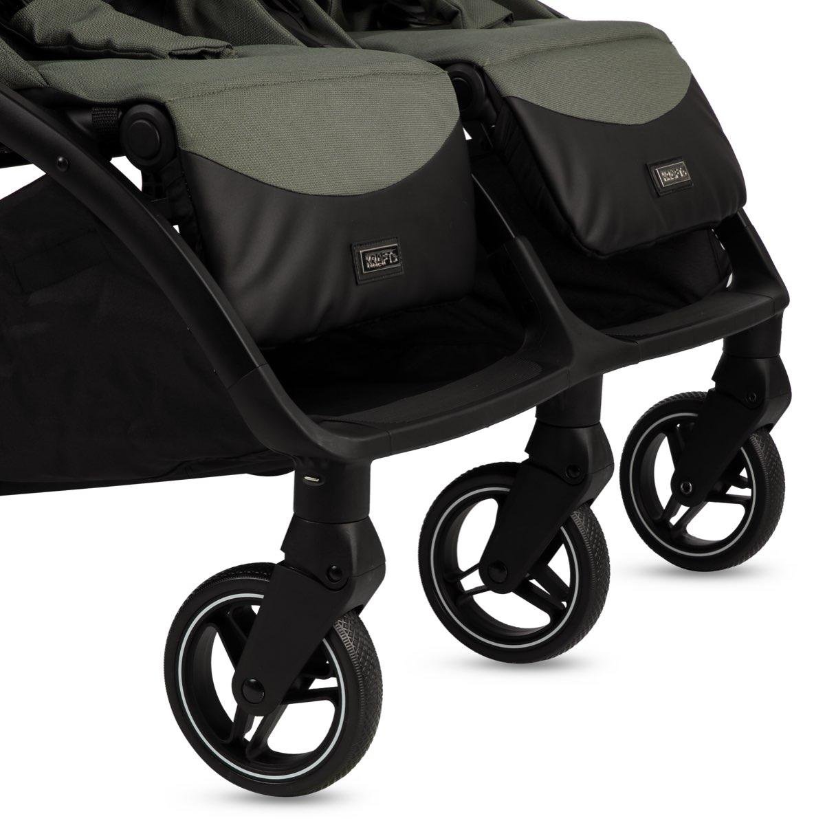 Duplo İkiz Bebek Arabası - Siyah