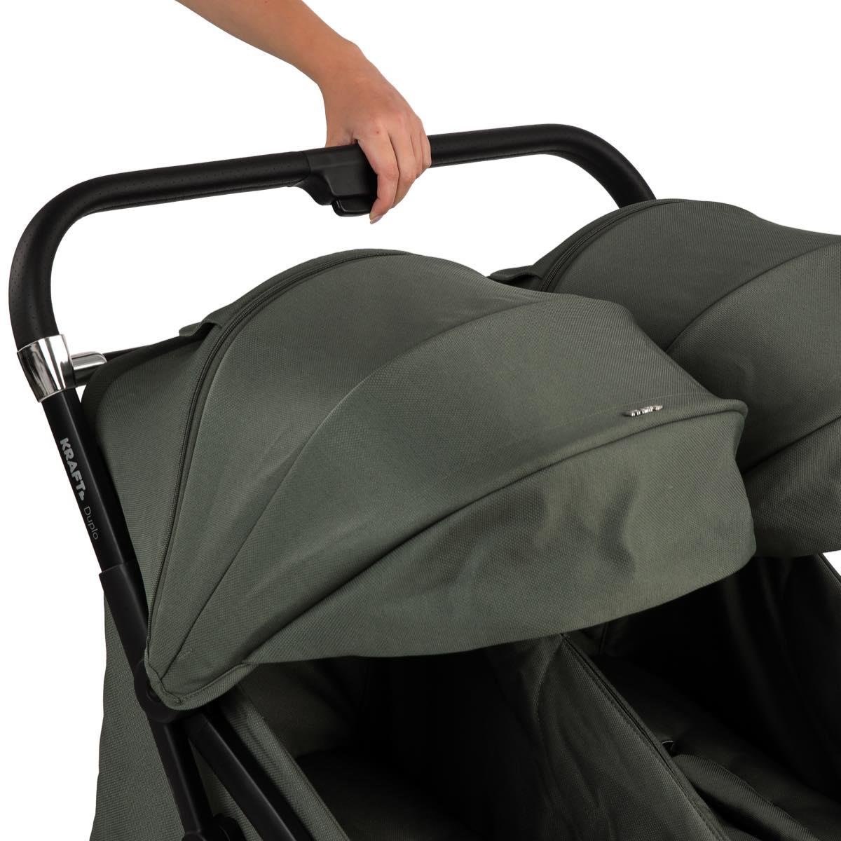 Duplo İkiz Bebek Arabası - Siyah