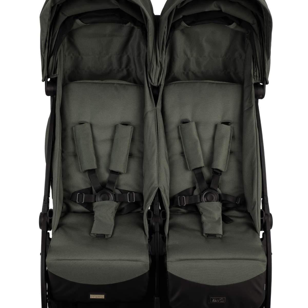 Duplo İkiz Bebek Arabası - Siyah