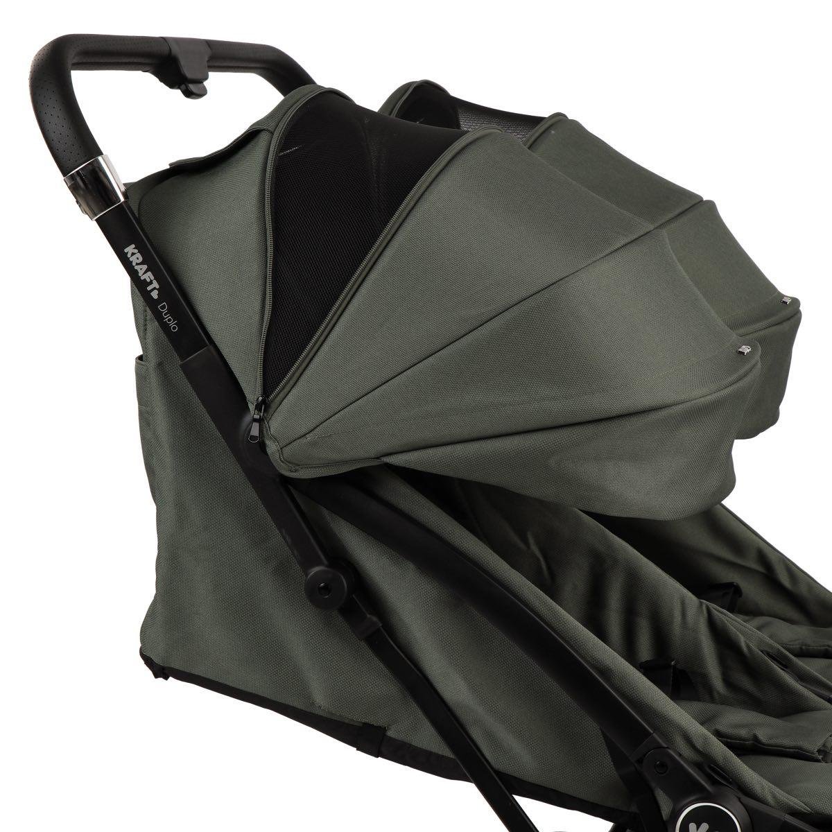 Duplo İkiz Bebek Arabası - Siyah