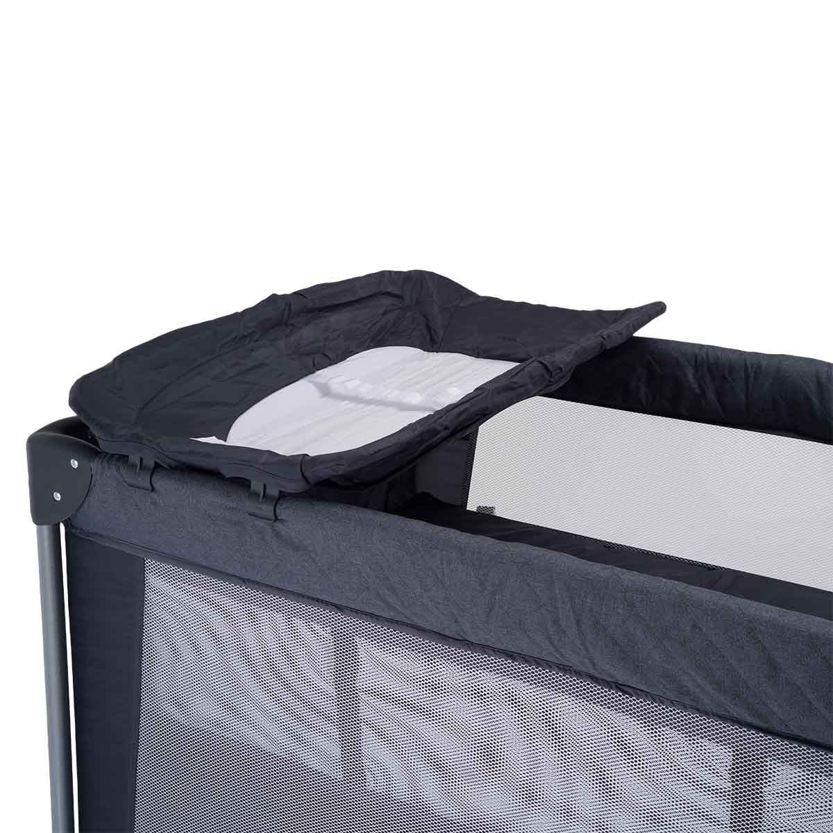 Easy Fold Plus Anne Yanı Oyun Parkı 70x110 cm Açık Gri