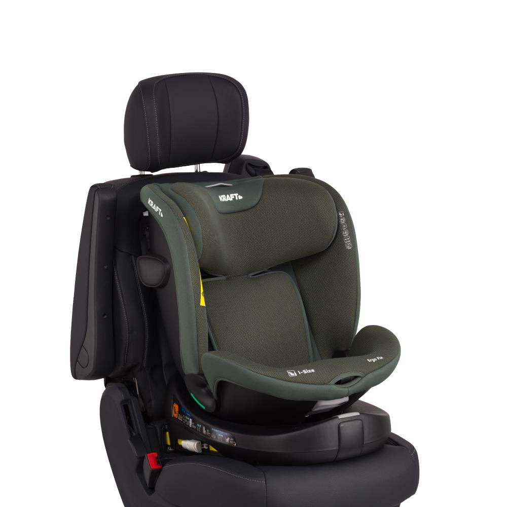 Ergo Fix i-Size (40-150 cm) 0-36 Kg Oto Koltuğu Gri