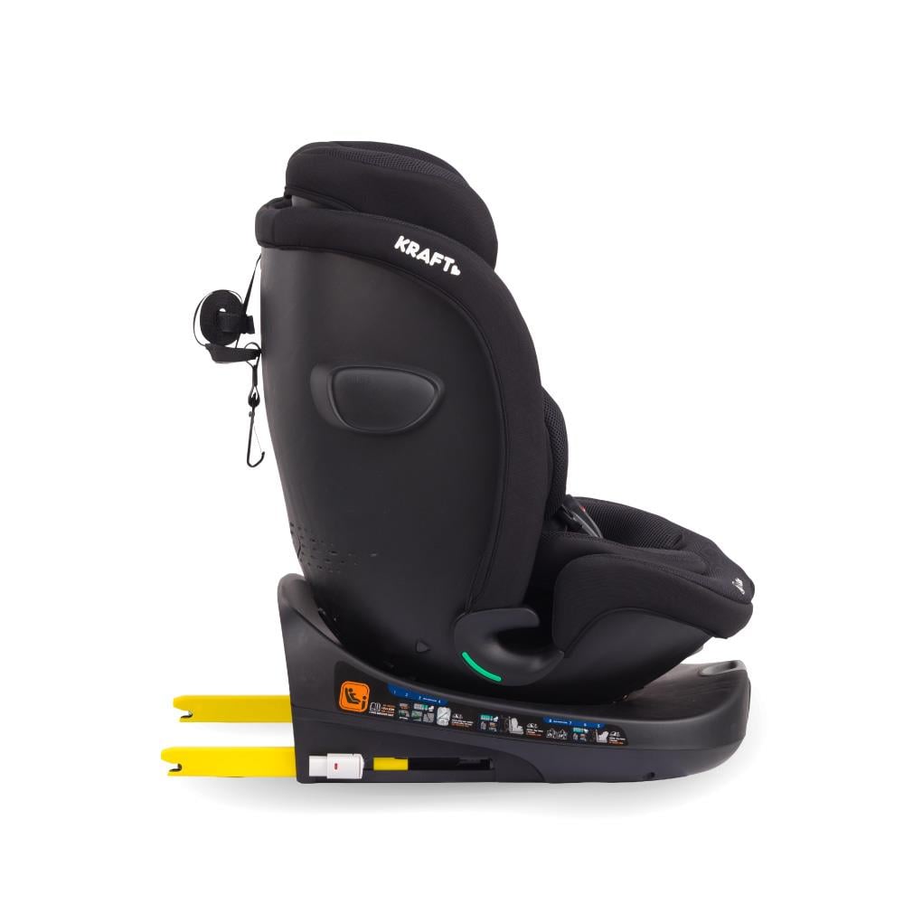 Ergo Fix i-Size (40-150 cm) 0-36 Kg Oto Koltuğu Siyah