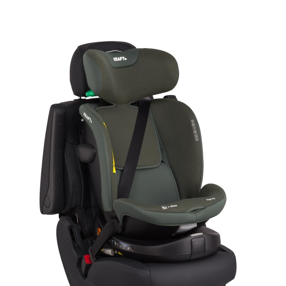 Ergo Fix i-Size (40-150 cm) 0-36 Kg Oto Koltuğu Gri