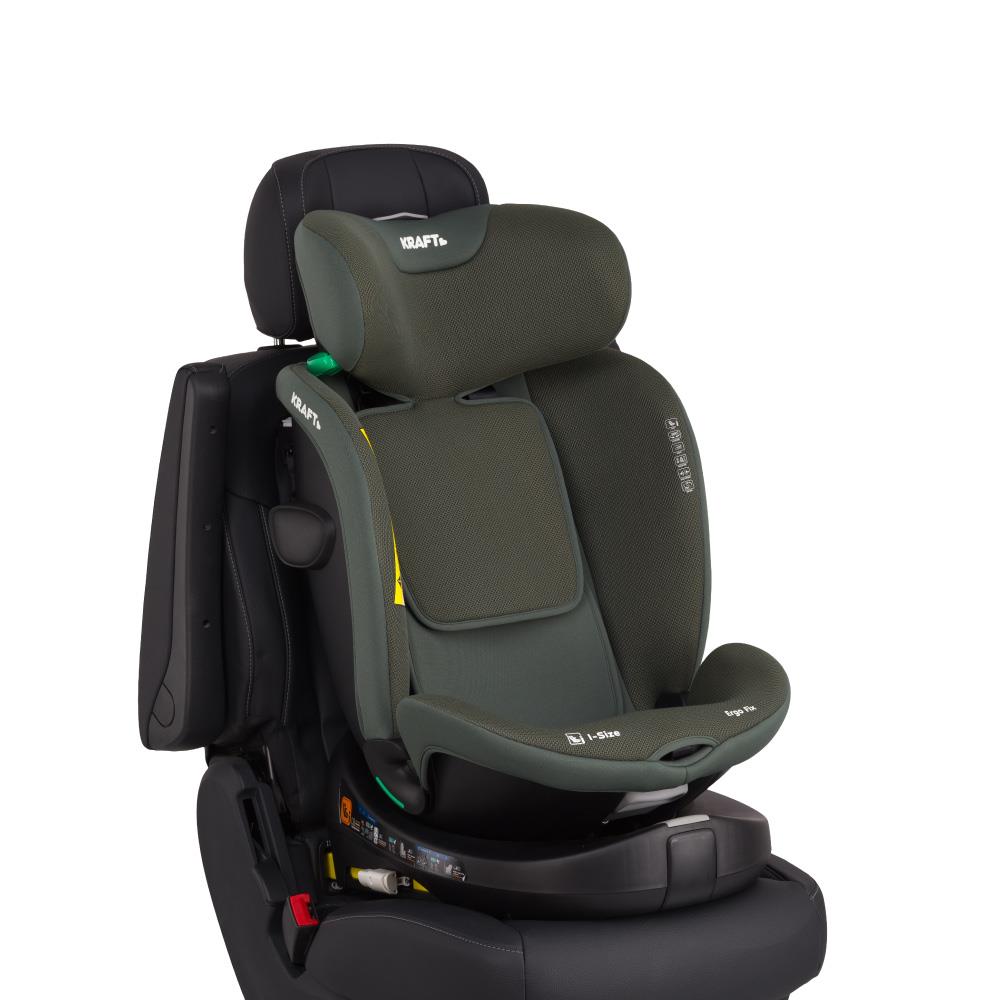 Ergo Fix i-Size (40-150 cm) 0-36 Kg Oto Koltuğu Gri