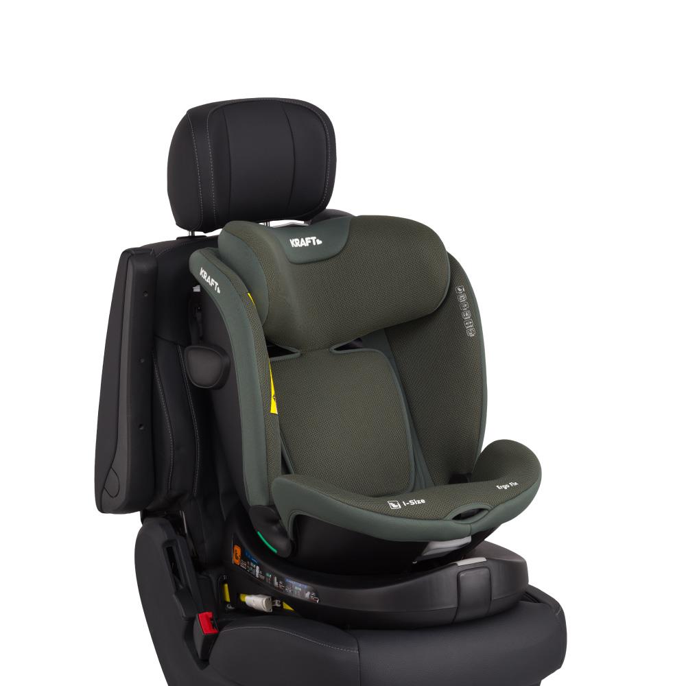 Ergo Fix i-Size (40-150 cm) 0-36 Kg Oto Koltuğu Gri