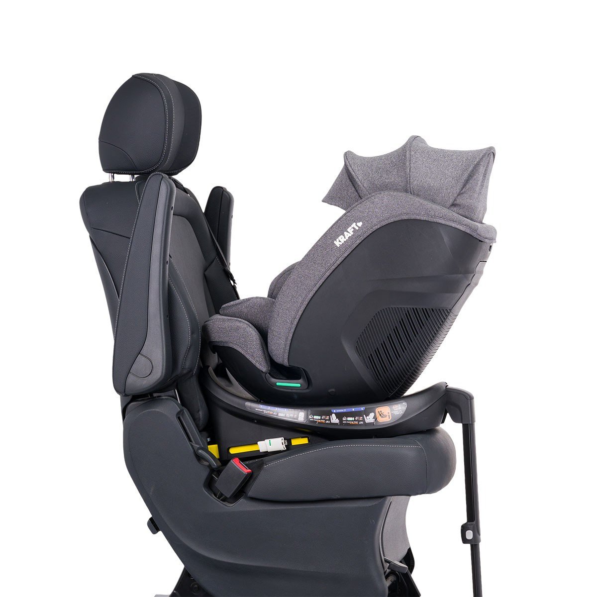 FIGO FIX I-SIZE OTO KOLTUĞU 40 CM - 150 CM GREY