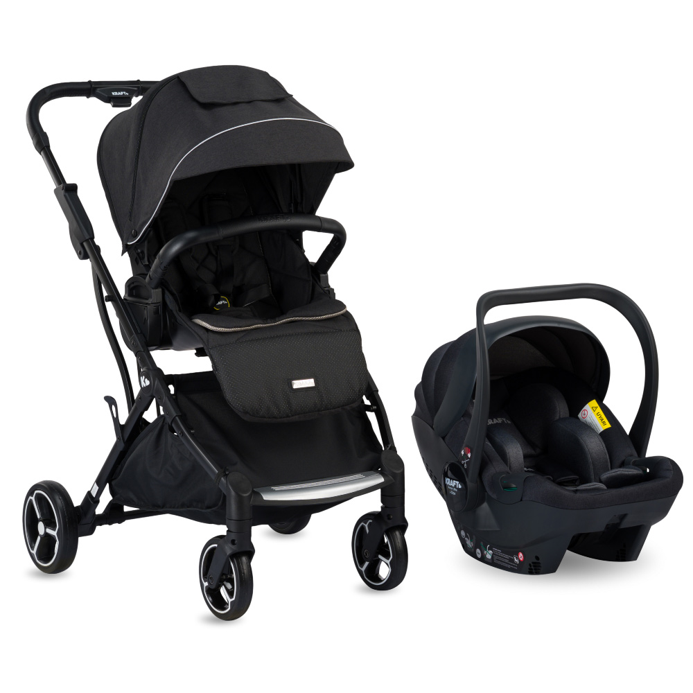 Juno i-Size Travel Sistem Bebek Arabası Siyah