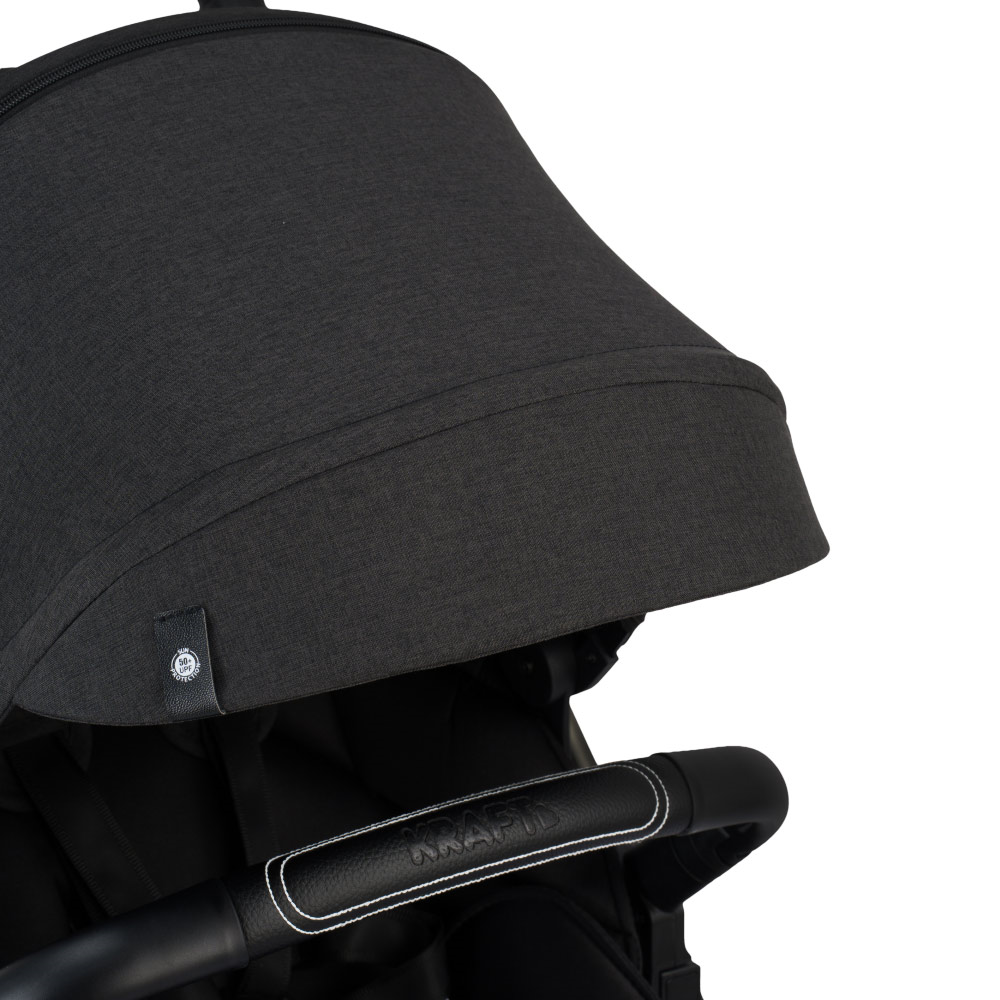 Kenya i-size Travel Sistem Bebek Arabası - Siyah Gri