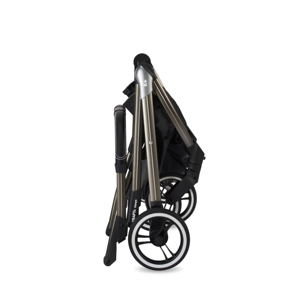 Kenya i-size Travel Sistem Bebek Arabası - Siyah Gri