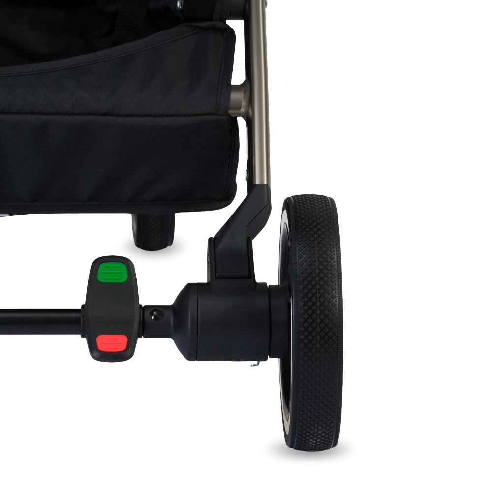 Kenya i-size Travel Sistem Bebek Arabası - Siyah Gri