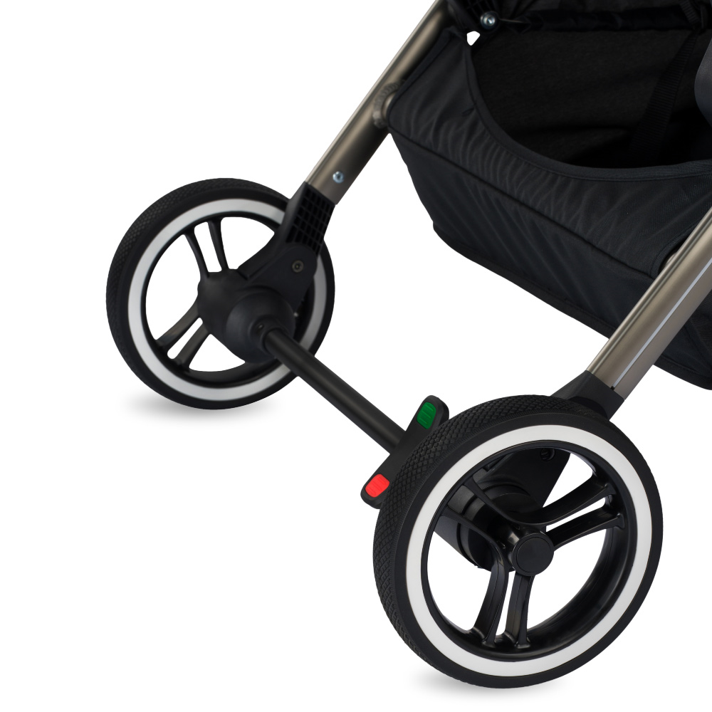 Kenya i-size Travel Sistem Bebek Arabası - Siyah Gri