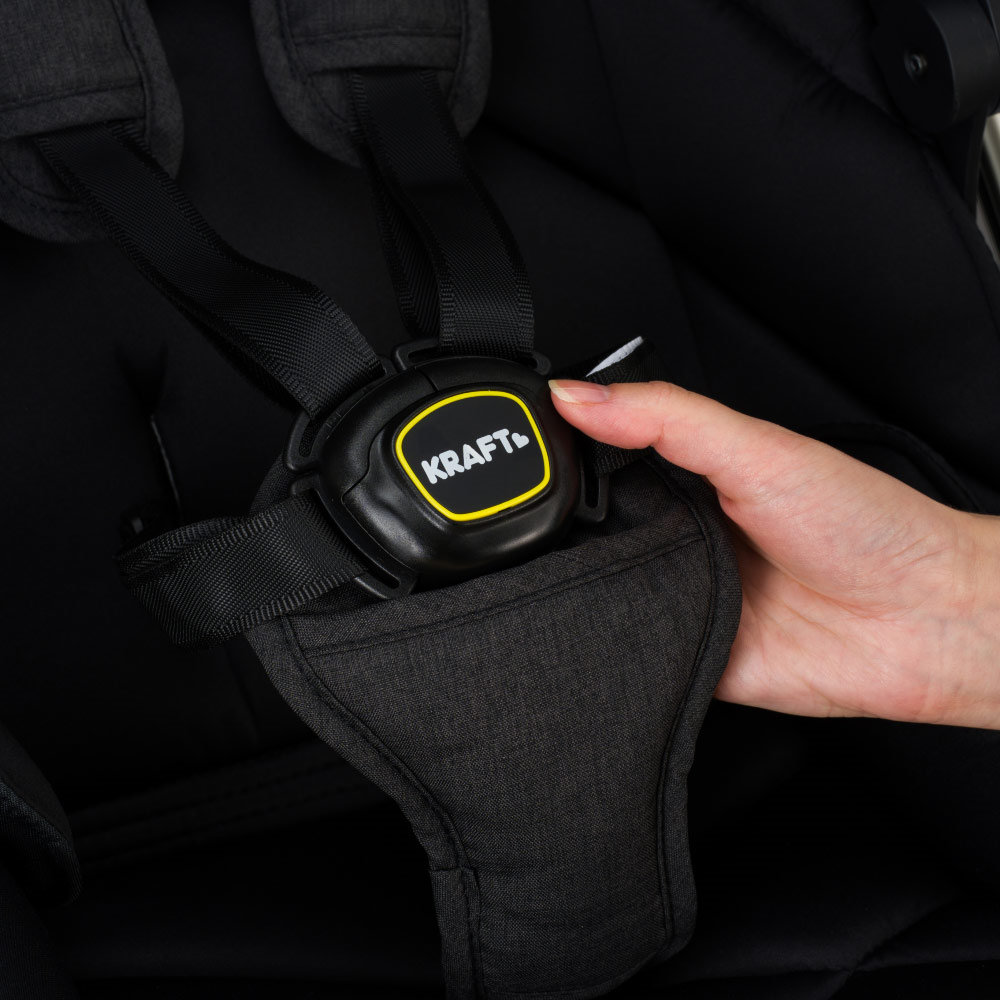 Kenya i-size Travel Sistem Bebek Arabası - Siyah Gri