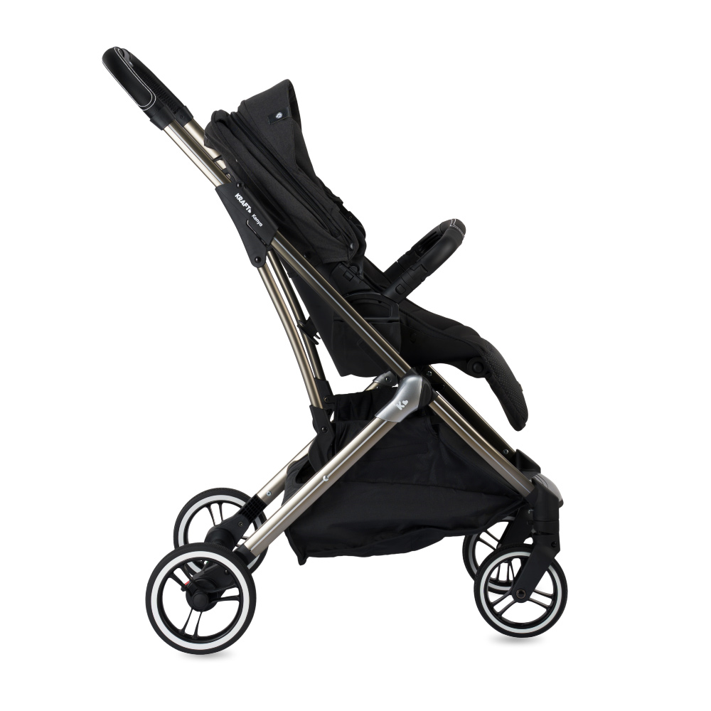 Kenya i-size Travel Sistem Bebek Arabası - Siyah Gri