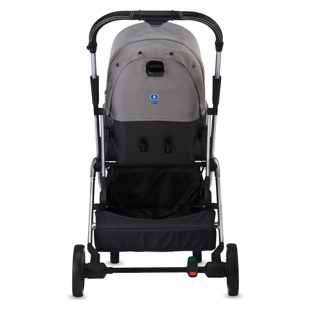 Kenya i-size Travel Sistem Bebek Arabası - Siyah Gri