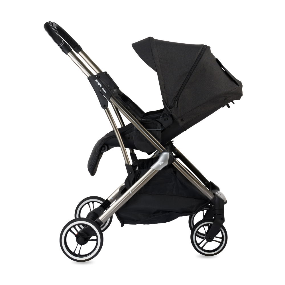 Kenya i-size Travel Sistem Bebek Arabası - Siyah Gri