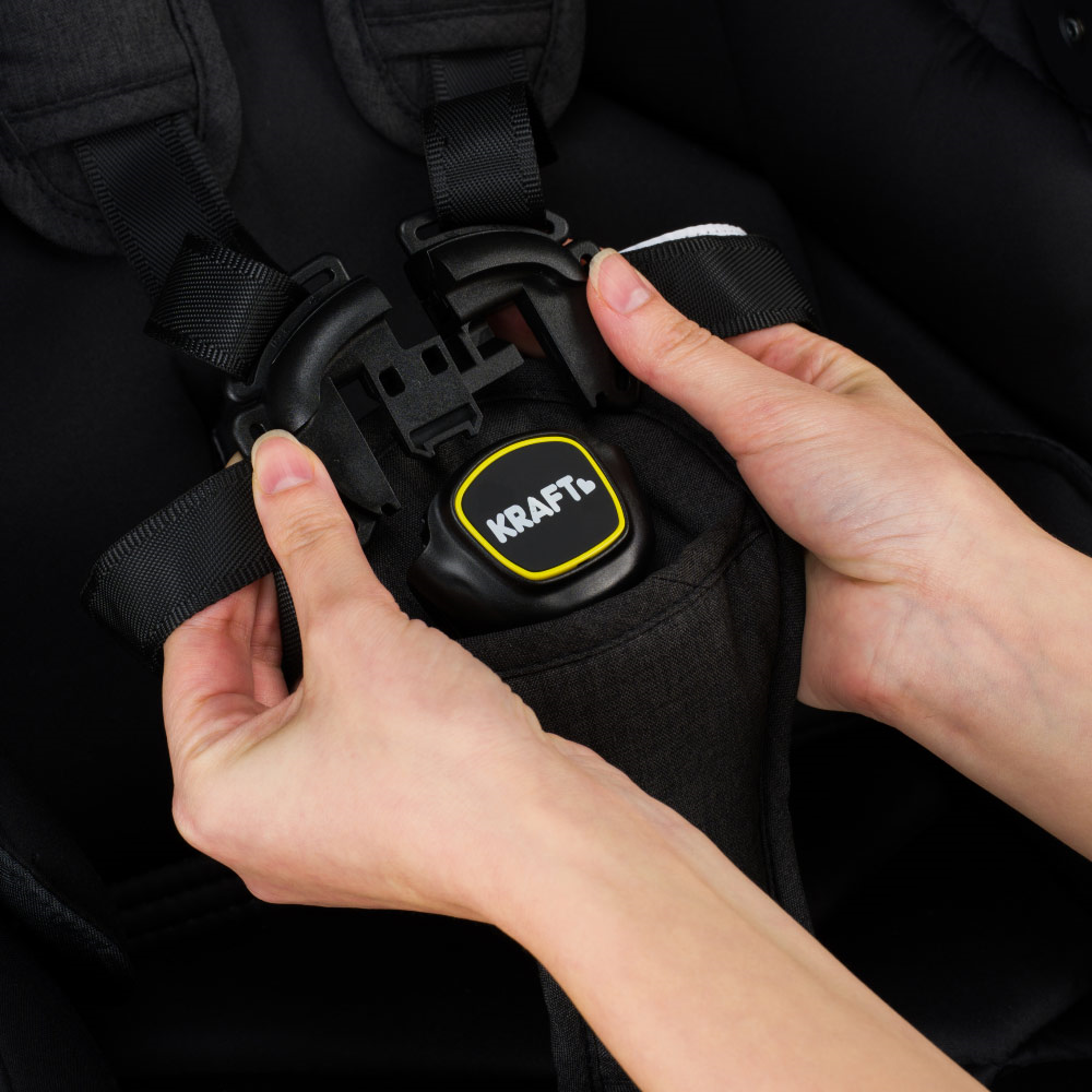 Kenya i-size Travel Sistem Bebek Arabası - Siyah Gri