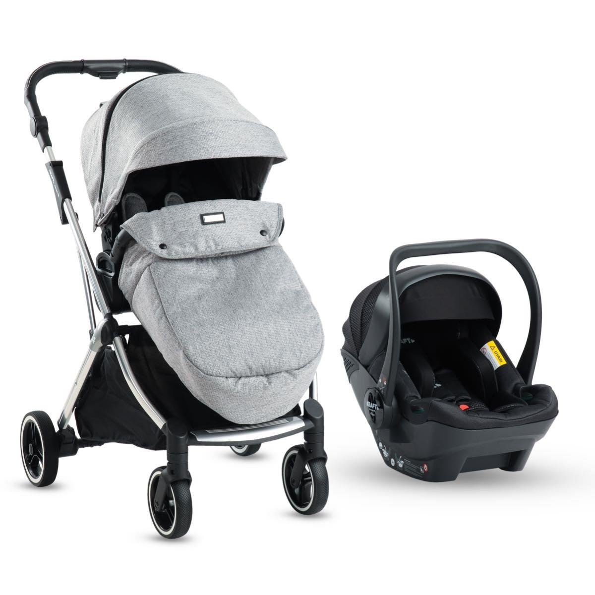 Kenya PR i-size Travel Sistem Bebek Arabası Gri