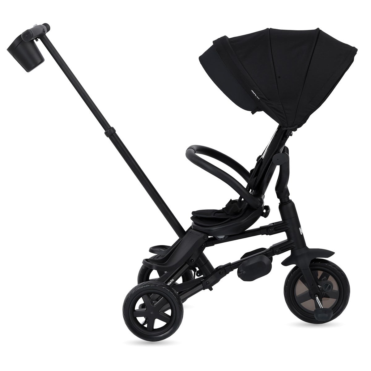 Kraft Nova Niello QPlay 6 in 1 Katlanır Bisiklet Siyah